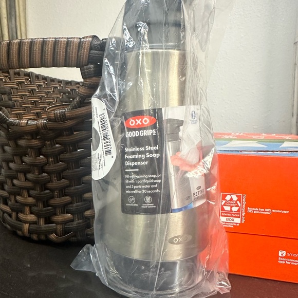 Oxo Other - OXO Stainless Steel Foaming Soap Dispenser